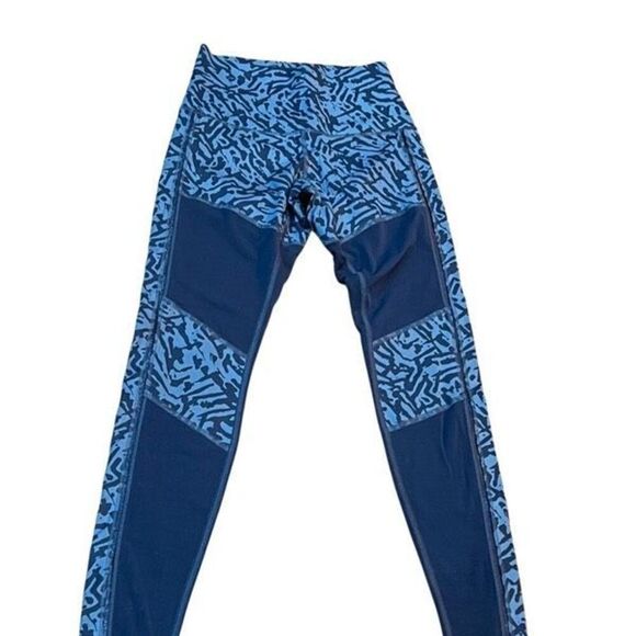 Lululemon Wunder Under Sexy Sheer Mesh Ankle Leggings Size 6 - Picture 3 of 4